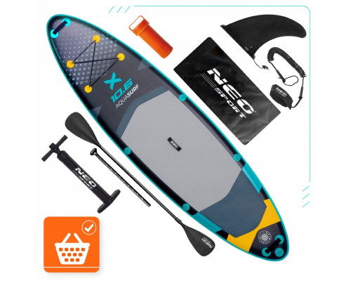 Надувна SUP дошка (Сапборд) Neo-Sport 170207 Aquasurf 320 х 84 х 15 см