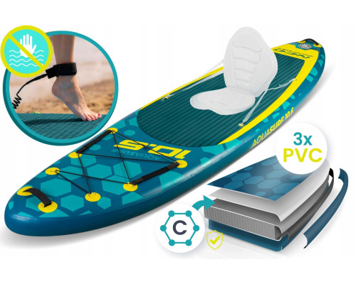 Надувна SUP дошка (Сапборд) Neo-Sport 170213 Aquasurf 320 х 84 х 15 см
