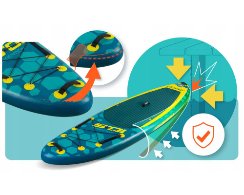Надувна SUP дошка (Сапборд) Neo-Sport 170213 Aquasurf 320 х 84 х 15 см