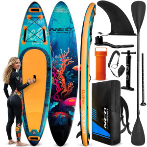 Надувна SUP дошка (Сапборд) Neo-Sport 170214 Aquasurf 320 х 84 х 15 см