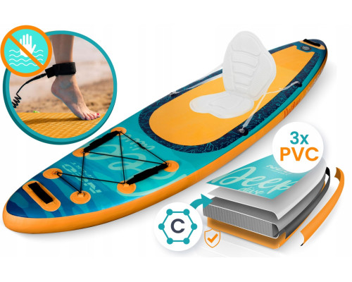 Надувна SUP дошка (Сапборд) Neo-Sport 170214 Aquasurf 320 х 84 х 15 см