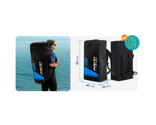Надувна SUP дошка (Сапборд) Neo-Sport 170310 Reefbreak 350 х 81 х 15 см