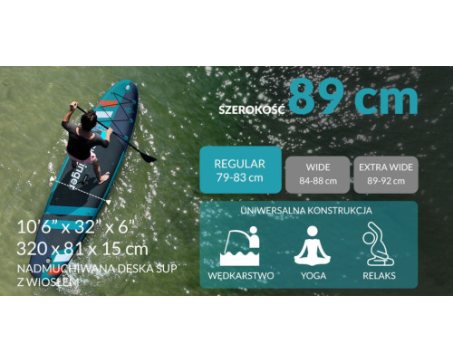 Надувна SUP дошка (Сапборд) Skatinger Jade 320 Надувна SUP дошка (Сапборд) Skatinger Jade 320