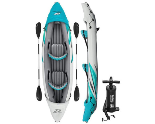 Каяк надувний BESTWAY Rapid Elite 2 312 x 98 см, біло-бірюзовий
