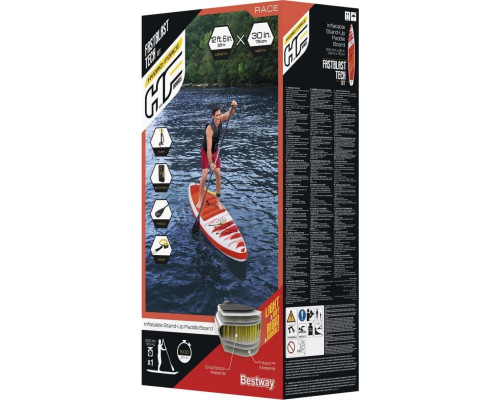 Надувна SUP дошка (Сапборд) Bestway 65343 Hydro Force Fastblast Tech 381 Надувна SUP дошка (Сапборд) Bestway 65343 Hydro Force Fastblast Tech 381
