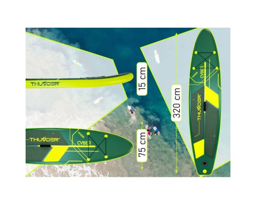 Надувна SUP дошка (Сапборд) THUNDER CYBER 320 Надувна SUP дошка (Сапборд) THUNDER CYBER 320