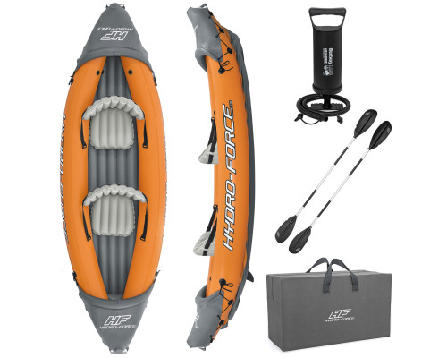 Надувна байдарка Bestway 65077 Lite Rapid X2 321 x 88 см Надувна байдарка Bestway 65077 Lite Rapid X2 321 x 88 см
