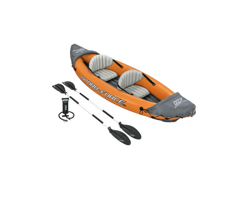 Надувна байдарка Bestway 65077 Lite Rapid X2 321 x 88 см Надувна байдарка Bestway 65077 Lite Rapid X2 321 x 88 см