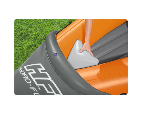 Надувна байдарка Bestway 65077 Lite Rapid X2 321 x 88 см Надувна байдарка Bestway 65077 Lite Rapid X2 321 x 88 см