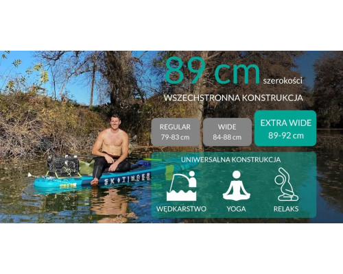 Надувна SUP дошка (Сапборд) Skatinger Prana Lava Green 350 Надувна SUP дошка (Сапборд) Skatinger Prana Lava Green 350