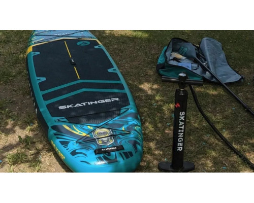 Надувна SUP дошка (Сапборд) Skatinger Prana Lava Green 350 Надувна SUP дошка (Сапборд) Skatinger Prana Lava Green 350