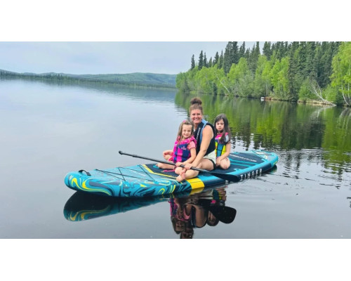 Надувна SUP дошка (Сапборд) Skatinger Prana Lava Green 350 Надувна SUP дошка (Сапборд) Skatinger Prana Lava Green 350