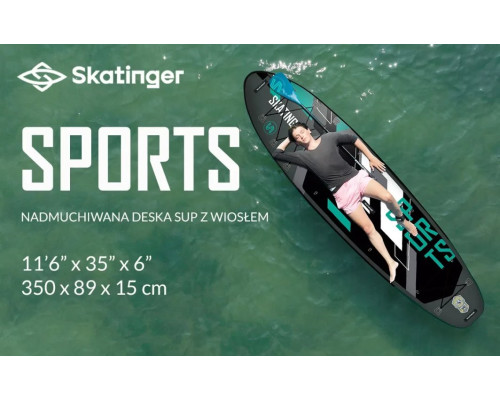 Надувна SUP дошка (Сапборд) Skatinger Sports 350 Надувна SUP дошка (Сапборд) Skatinger Sports 350