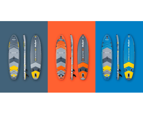 Надувна SUP дошка (Сапборд) REBEL ACTIVE RBA-4507 335 сіро-жовта Надувна SUP дошка (Сапборд) REBEL ACTIVE RBA-4507 335 сіро-жовта