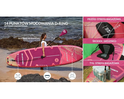 Надувна SUP дошка (Сапборд) Skatinger Prana Meteor 350 Надувна SUP дошка (Сапборд) Skatinger Prana Meteor 350