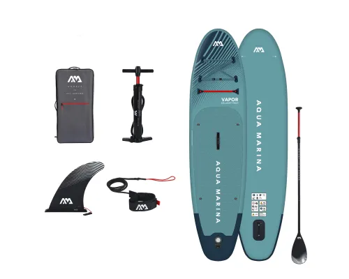 Надувна SUP дошка (Сапборд) Aqua Marina Vapor BT-23VAP Aqua Splash 315 Надувна SUP дошка (Сапборд) Aqua Marina Vapor BT-23VAP Aqua Splash 315