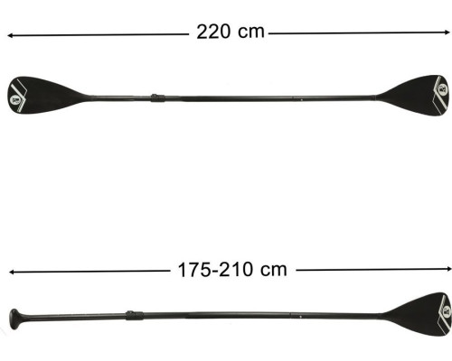 Весло алюмінієве для SUP дошки (Сапборду) KIK KX3991 175 - 220 см
