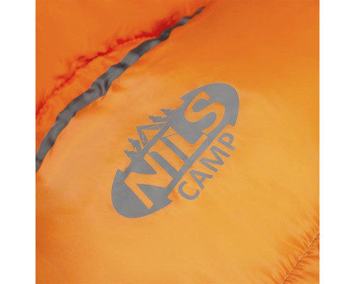 Спальний мішок розмір L NILS CAMP NC2008 сіро-помаранчевий Спальний мішок розмір L NILS CAMP NC2008 сіро-помаранчевий