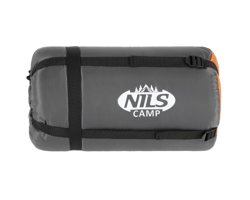 Спальний мішок розмір L NILS CAMP NC2008 сіро-помаранчевий Спальний мішок розмір L NILS CAMP NC2008 сіро-помаранчевий