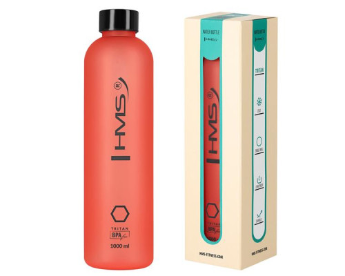 Пляшка для води спортивна HMS NCD61 1000 мл, червона