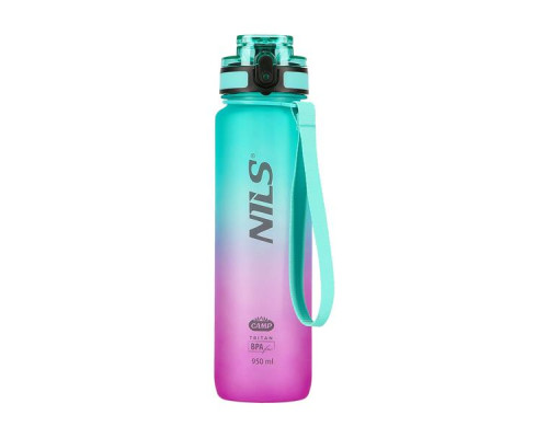 Тританова пляшка NILS EXTREME NCD04 зелено-рожевий