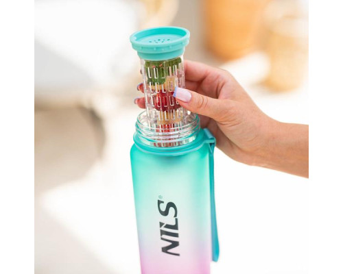 Тританова пляшка NILS EXTREME NCD04 зелено-рожевий