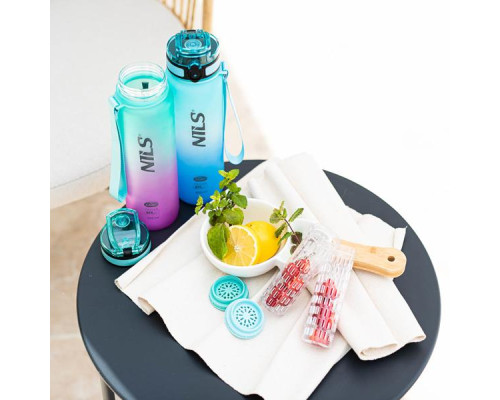 Тританова пляшка NILS EXTREME NCD04 зелено-рожевий