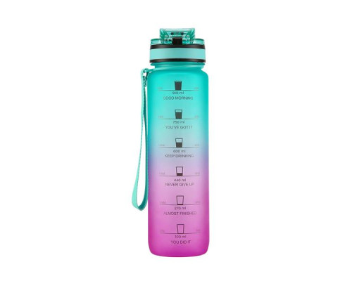 Тританова пляшка NILS EXTREME NCD04 зелено-рожевий