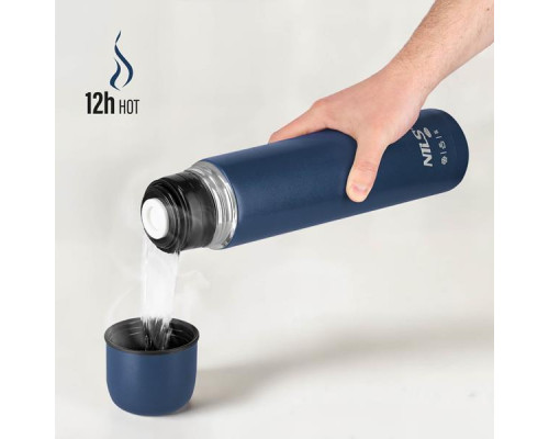 Термос NILS CAMP NC3804 1 л, синій