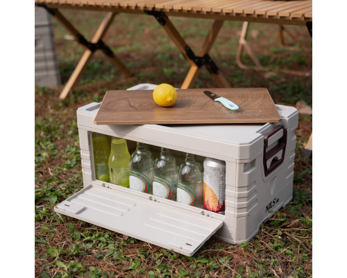 Ящик складаний 2в1 NILS CAMP NCB4002 32 л, бежевий