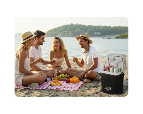 Холодильник туристичний Berdsen Icemax 26 л чорний