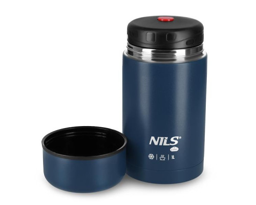 Термос для обіду NILS CAMP NC3802 1 л, синій