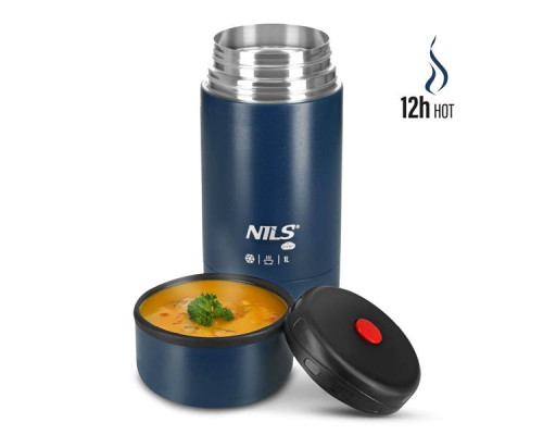 Термос для обіду NILS CAMP NC3802 1 л, синій