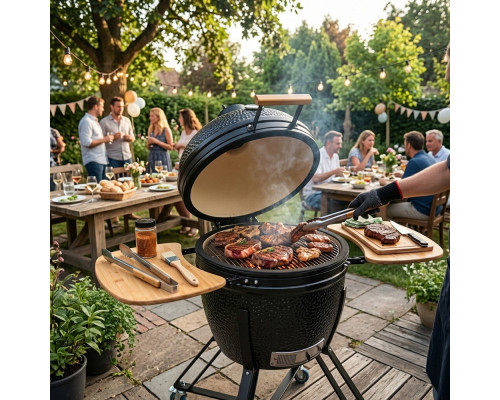Гриль Kamado керамічний inSPORTline Pyrexo 24”