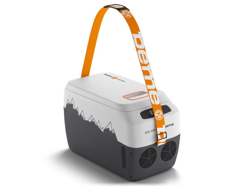 Дорожній холодильник з ременем Peme Go Adventure Orange 30 28,3 л, сірий