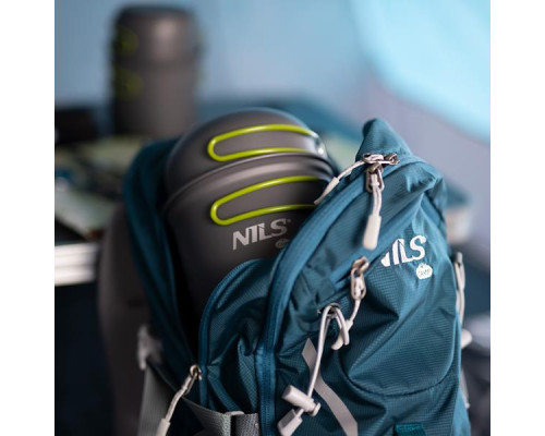 Набір посуду для кемпінгу NC1767 XL NILS CAMP, сірий