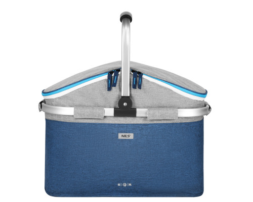 Термосумка NILS CAMP NC2901 35 л, синьо-сіра