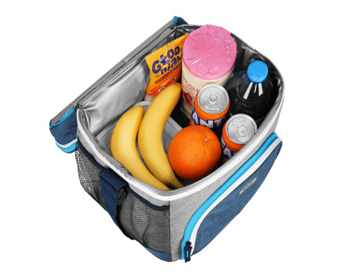 Термосумка NILS NC2902 15 л, синьо-сіра