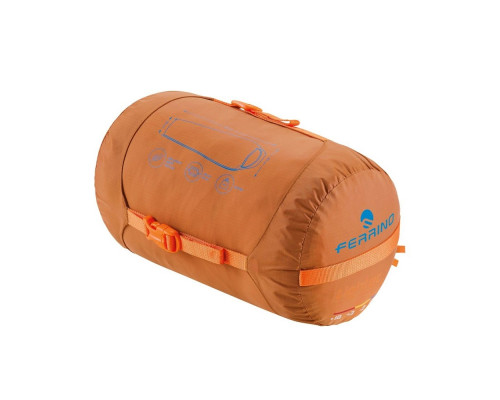Спальний мішок пір'яний для жінок FERRINO Lightec 800 Duvet 2020 - помаранчевий Спальний мішок пір'яний для жінок FERRINO Lightec 800 Duvet 2020 - помаранчевий