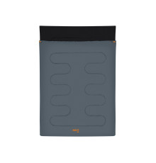 Спальний мішок NILS CAMP NC2001, 220 х 150 см, сіро-помаранчевий