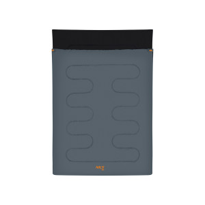 Спальний мішок NILS CAMP NC2001, 220 х 150 см, сіро-помаранчевий