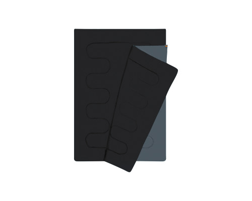 Спальний мішок NILS CAMP NC2001, 220 х 150 см, сіро-помаранчевий