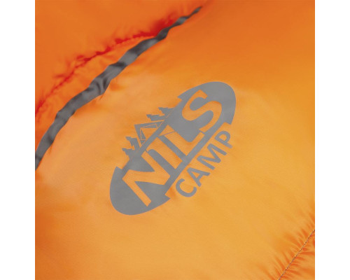 Спальний мішок розмір L NILS CAMP NC2008 сіро-помаранчевий Спальний мішок розмір L NILS CAMP NC2008 сіро-помаранчевий