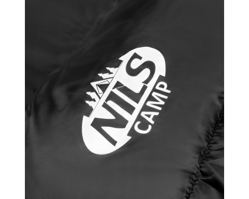 Спальний мішок NILS CAMP NC2012 чорно-блакитний Спальний мішок NILS CAMP NC2012 чорно-блакитний
