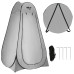 Намет санітарний NILS CAMP NC1706, 120 х 120 х 190 см, сірий