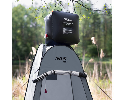 Намет санітарний NILS CAMP NC1706, 120 х 120 х 190 см, сірий