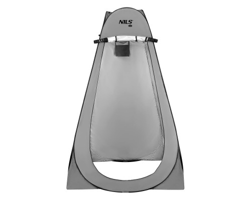 Намет санітарний NILS CAMP NC1706, 120 х 120 х 190 см, сірий