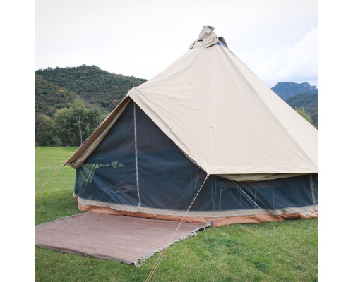 Намет садовий KING CAMP 400 х 400 см, коричневий