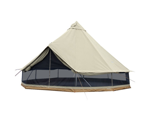 Намет садовий KING CAMP 400 х 400 см, коричневий