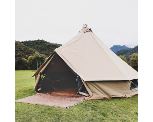 Намет садовий KING CAMP 400 х 400 см, коричневий